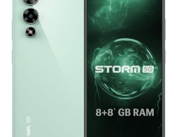 Lava Storm 5G Gale Green, 8GB RAM, 128GB ROM