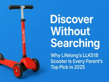 Because Smart Parents Choose Smart Toys – Meet the Lifelong LLKS18 Scooter for Kids 3+ Years
